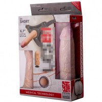 Страпон на штырьке с вагинальной втулкой