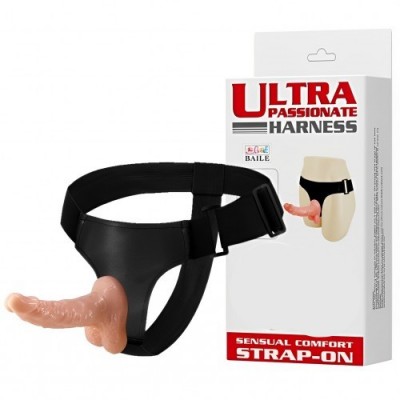 Страпон на штырьке с мошонкой 16 см Страпон на штырьке с мошонкой 16 см