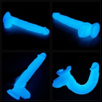 Светящийся в темноте фаллос на присоске Lumino Play Dildo 27 см Светящийся в темноте фаллос на присоске Lumino Play Dildo 27 см