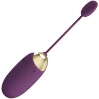 Перезаряжаемое смарт-виброяйцо Pretty Love Abner фиолетовое