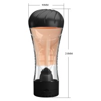 Мультискоростной мастурбатор-вагина в колбе Naomi 