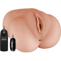 Реалистичный мастурбатор-вагина с вибрацией Satisfaction My Love