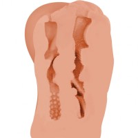 Реалистичный мастурбатор-вагина с вибрацией Satisfaction My Love