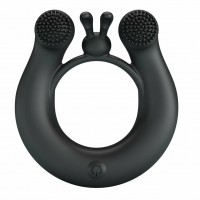 Перезаряжаемое эрекционное виброкольцо Vibrant Penis Ring Dahlia