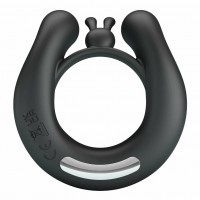 Перезаряжаемое эрекционное виброкольцо Vibrant Penis Ring Dahlia