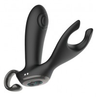 Вибромассажер простаты с двусторонней пульсацией со стимулятором пениса и пультом ДУ Bump Orgasm Secwell