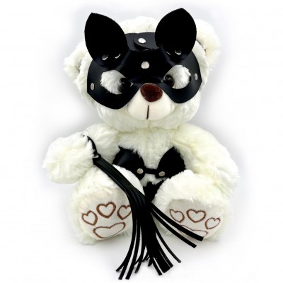 Плюшевый БДСМ Мишка в доминантном костюме Плюшевый БДСМ Мишка в доминантном костюме