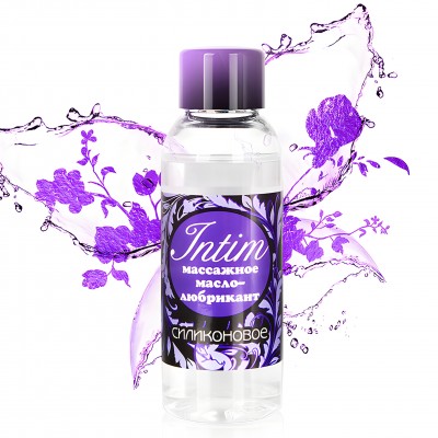 Массажное масло-любрикант Intim Silicon 50 мл Массажное масло-любрикант Intim Silicon 50 мл