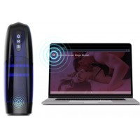 Интерактивный смарт-мастурбатор с функцией толчков и эффектом всасывания Magic Motion Xone