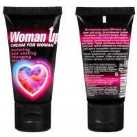Крем Woman Up для женщин возбуждающий с эффектом ледяного огня 25 гр Крем Woman Up для женщин возбуждающий с эффектом ледяного огня 25 гр