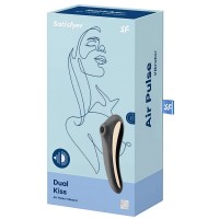 Вакуумно-волновой вибратор Satisfyer Dual Kiss черный