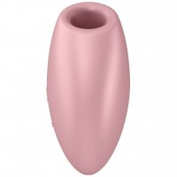 Вакуумно-волновой стимулятор с вибрацией Satisfyer Cutie Heart розовый