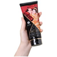 Съедобный крем Shunga для эротического массажа с ароматом клубники и шампанского 200 мл