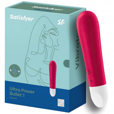 Мини-вибратор Satisfyer Ultra Power Bullet 1 красный