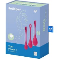 Вагинальные шарики Satisfyer Yoni Power 1 Kegel Balls красные