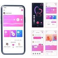 Универсальный смарт-стимулятор с вибрацией и поступательными движениями Magic Motion Jive черный