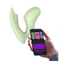 Вагинально-клиторальный смарт-стимулятор Magic Motion Umi зеленый