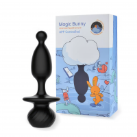 Анальная смарт-пробка со съемным хвостиком Magic Motion Bunny