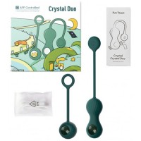 Набор вагинальных смарт-шариков с вибрацией Magic Motion Crystal Duo