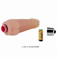 Реалистичный мини-вибратор Super Mini 12 см