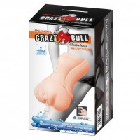 Реалистичный мастурбатор Crazy Bull с эффектом лубрикации
