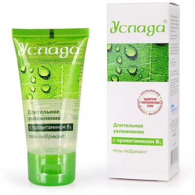 Гель-лубрикант Услада с провитамином В5 60 гр
