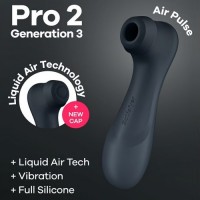 Вакуумно-волновой бесконтактный стимулятор Satisfyer Pro 2 Generation 3 Black
