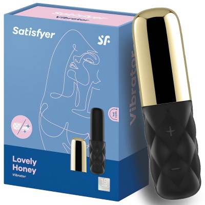 Вибромассажер Satisfyer Sparkling Darling золотой