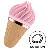 Вращающийся стимулятор Satisfyer Sweet Treat розовый