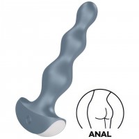 Анальная виброёлочка Satisfyer Lolli-Plug 2 серая