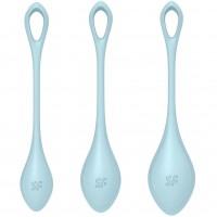Вагинальные шарики Satisfyer Yoni Power 2 Kegel Balls голубые