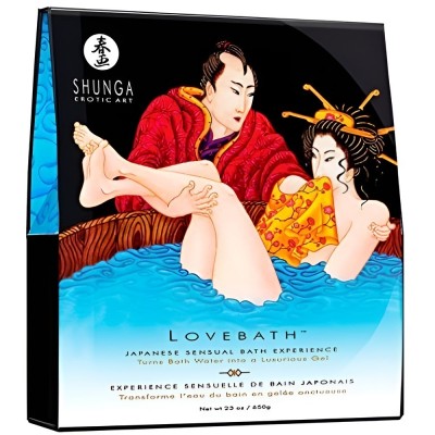 Гель для ванны Shunga Lovebath Ocean Temptation океан соблазнов 650 гр Гель для ванны Shunga Lovebath Ocean Temptation океан соблазнов 650 гр