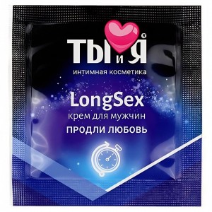 Пролонгирующий крем быстрого действия LongseX 1,5 гр, пробник