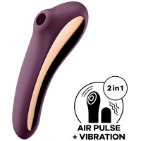 Вакуумно-волновой вибратор Satisfyer Dual Kiss фиолетовый
