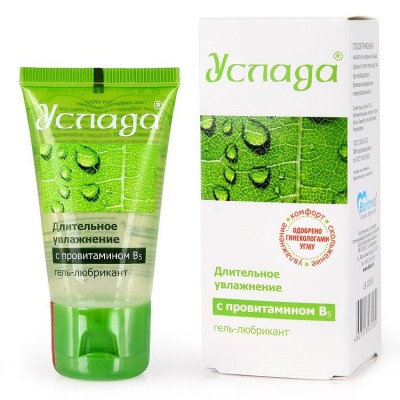 Гель-лубрикант Услада с провитамином В5 30 гр