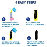 Набор для изготовления слепка пениса с вибрацией Cloneboy Vibrator Black