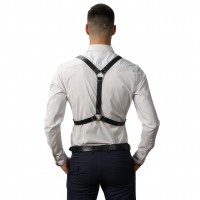 Кожаная двусторонняя БДСМ сбруя для мужчин