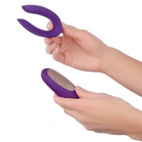 Вибратор для пар с пультом дистанционного управления Satisfyer Double Plus Remote