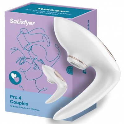 Бесконтактный вакуумно-волновой стимулятор для пар Satisfyer Pro 4 Couples