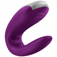 Смарт-стимулятор для пар Satisfyer Double Fun фиолетовый