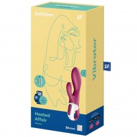 Смарт-вибратор для точки G с клиторальным стимулятором Satisfyer Heated Affair