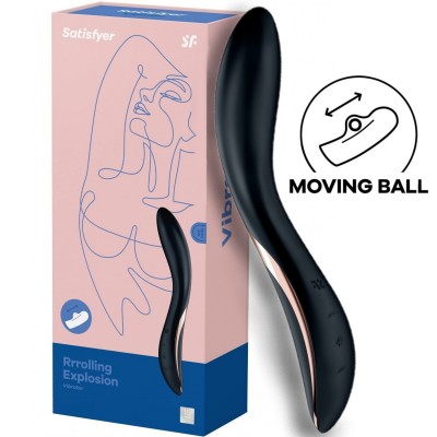 Вибратор для точки G с функцией переминания Satisfyer Rrrolling Explosion