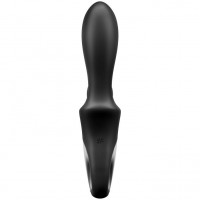 Анальный смарт-вибратор с подогревом и стимулятором промежности Satisfyer Heat Climax+