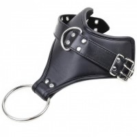 Черные БДСМ фиксаторы на запястья Черные БДСМ фиксаторы на запястья