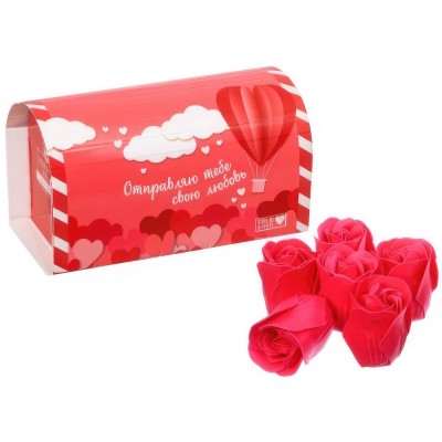 Набор мыльных лепестков 6 шт Набор мыльных лепестков 6 шт