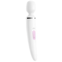 Вибромассажер перезаряжаемый Satisfyer Wand-er Women белый