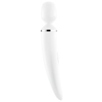 Вибромассажер перезаряжаемый Satisfyer Wand-er Women белый