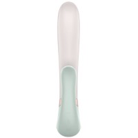 Смарт-вибратор со стимулятором клитора и функцией нагрева Satisfyer Heat Wave Mint Смарт-вибратор со стимулятором клитора и функцией нагрева Satisfyer Heat Wave Mint