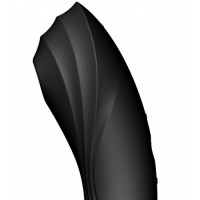 Вакуумный вибростимулятор для клитора и точки G Satisfyer Curvy Trinity 4 черный