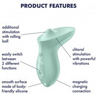 Клиторальный вибростимулятор Satisfyer Exciterrr мятный